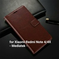 Flip Cover Xiaomi Redmi Note 4 4X Note4 Mediatek Wallet Leather Case