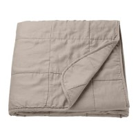 IKEA GULVED Penutup tempat tidur, Selimut, 260x250 cm, bahan linen