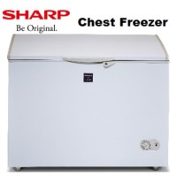 New Produk Sharp Fvr-300 Chest Freezer 250 Liter -Lowwatt 130 Watt