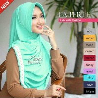 Jual Jilbab Hijab Rempel Mutiara La Perle Grosir Jilbab Instan Syari
