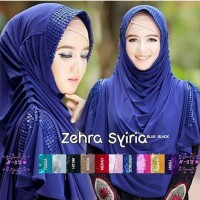 Jual Hijab Jilbab Instan Syria Zehra Sequin Keurudung Syari Muslim
