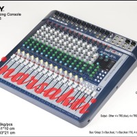 MIXER AUDIO ASHLEY LEVEL 16 16 CHANNEL ORIGINAL