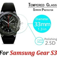 Anti Gores Classic Tempered Glass Samsung S3 Gear Smartwatch 33mm