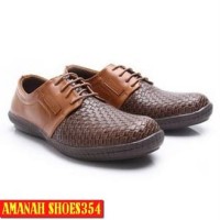 SEPATU CASUAL ORI Dr. Kevin Men Shoes 13302 - Tan