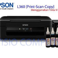 Printer Epson L360 Print-Scan-Copy V-ink Used Foto Quality Byapri142