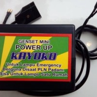 GENSET LISTRIK MINI PORTABLE 125 WATT TENAGA SEPEDA MOTOR