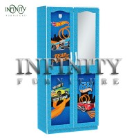 Lemari Pakaian Anak Karakter Hot Wheels Car WDM 11222 HWL