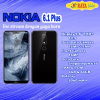 Nokia 6.1 Plus (X6) - Garansi Resmi