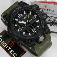 Jam Tangan Pria Sport Digitec DG2093 Orignal!!/Black Go Berkualitas