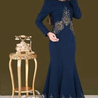 Jual Gamis abaya turki hias bordir cantik Murah