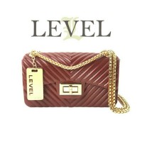 Tas selempang wanita model elegan merk Level