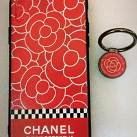 Silikon/softcase/hardcase CHANEL+i ring iphone X,vivo Y71,samsung J8