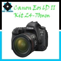 KAMERA CANON EOS 6D Mark II Kit EF 24-70 F4L IS GARANSI 1 TAHUN