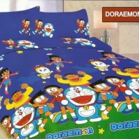 BED COVER BONITA 3D DISPERSE 180 x 200 DORAEMON CUTE