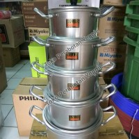 READY! PANCI SET HALCO SUSUN 5 ALUMINIUM !!!