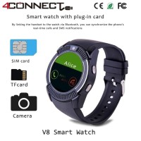 4Connect V8 Smartwatch With GSM and Pedometer function