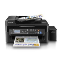 Epson L565 Printer Photo/Foto Print Scan Copy Fax ADF WiFi Infus Asli