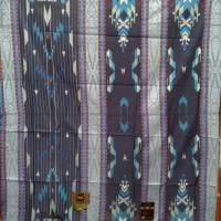 Sarung BHS SGE Sutera 50% GOLD warna Biru Tua
