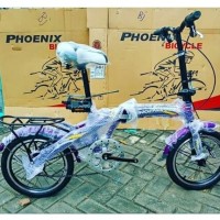 New Sepeda BMX Anak Lipat Phoenix 16 Inchi Bkn BMX United Polygon Mur