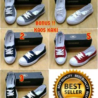 SEPATU WANITA CONVERSE 3 HOLE MONO MADE IN VIETNAM ASLI IMPORT