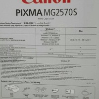 DIJUAL CANON PRINTER PIXMA MG2570S U002F PRINTER ALL IN ONE MG 2570 S