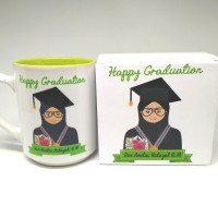 Gelas Sablon Dalam Warna + Box Print