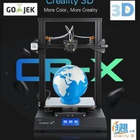 Creality 3D CR-X Dual Extruder versi terbaru 3D Printer Ukuran Besar