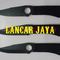 Pisau Lempar Kunai Ninja ZOMBIE Warna Hitam