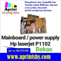 power supply printer laserjet hp p1102 mainboard 1102 bekas copotan