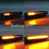 Lampu sein led flowing running - sein berjalan motor sport universal