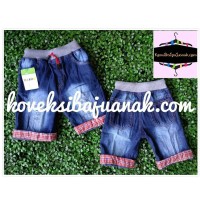 Jual Celana  Anak  Stik  Balik  Jeans  Gelap CELANA  PENDEK 