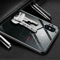 Xiaomi Redmi 6A Tempered Machine Glass Mesin Explorer Hard Case Cover