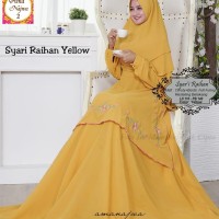 AJ- RAIHAN SYAR'I / GAMIS SYAR'I CANTIK / DRESS MUSLIM