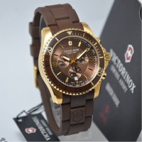 Jam Tangan Pria Victorinox Swiss Army 241692 Rubber Original Swiss
