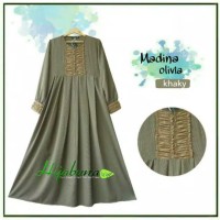 gamis bahan olivia keki