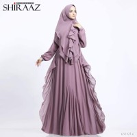 gamis syari gs 016 by shiraaz warna lavender