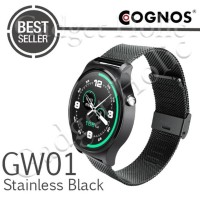 SALE! COGNOS SMARTWATCH GW01 - GSM - HEART RATE - STAINLESS BLACK
