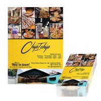 Cetak brosur flyer ukuran A5 1/2 A4