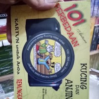 ASLI 101 perbedaan antara kucing dan anjing kartun Buku Komik