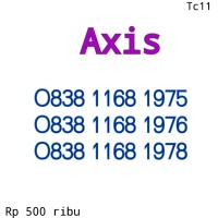 Nomor Cantik Axis seri abab cdcd 0838 1414 1616 1818 6868 6969