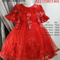 baju pergi / baju pesta anak perempuan