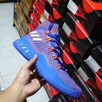 Sepatu Basket Crazy Explosive 2017 Primeknit Knicks Blue