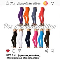 Celana Leging panjang wanita Murah Warna hitam, Kulit, putih dst
