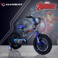 sepeda bmx marvel avenger sepeda anak element 16 inch