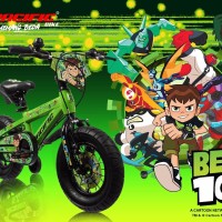 Sepeda Anak Bmx 18 Ben-10 BAN BESAR 3.0 PACIFIC