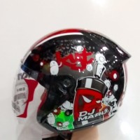 helm KYT dj maru #5 merah maron