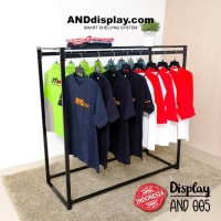 Premium DISPLAY AND 005 GANTUNGAN BAJU GAWANG DISTRO BUTIK RAK LAUNDR