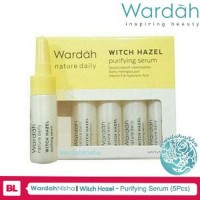 Wardah Natural Daily Witch Hazel Purifying Serum 5x5ml