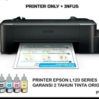 PRINTER EPSON tabung L120.Kondisi : Baru Garamsi resmi
