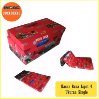 Kasur Lipat 4 BUsa Inoac Ukuran 200 x 90 x 10 cm